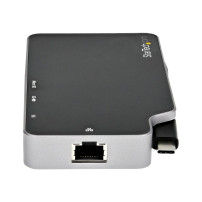 StarTech.com USB-C Multiport Adapter - USB-C a 4K HDMI o VGA con Power Delivery di pass-through da 100W, Hub USB 2-porta a 10Gbi