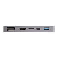 StarTech.com USB-C Multiport Adapter - USB-C a 4K HDMI o VGA con Power Delivery di pass-through da 100W, Hub USB 2-porta a 10Gbi