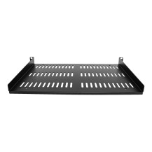 StarTech.com 1 HE 19 pollici rack-mount per armadio di rete - Freitragende perforierte Rack ablage f├╝r Serverschrank/Rack - Mon