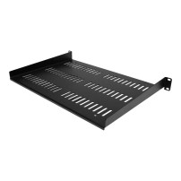 StarTech.com 1 HE 19 pollici rack-mount per armadio di rete - Freitragende perforierte Rack ablage f├╝r Serverschrank/Rack - Mon