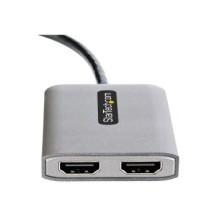 StarTech.com USB-C to Dual HDMI MST HUB, Dual HDMI 4K 60Hz, USB Type C Multi Monitor Adapter for Laptop w/ 1ft (30cm)