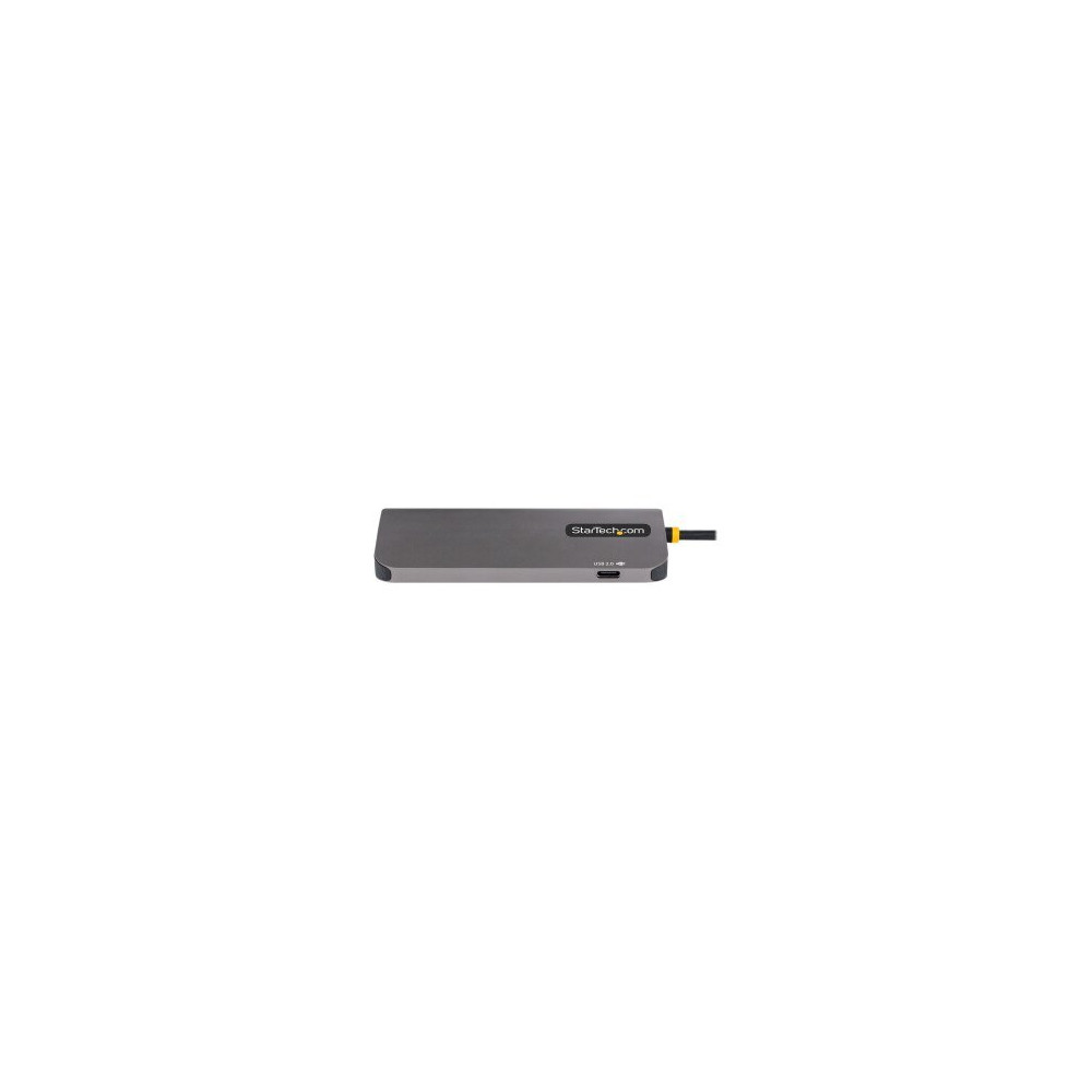 StarTech.com Adattatore multiporta USB C, video HDMI 4K 60Hz, hub USB-A 3.2 a 3 porte 5 Gbps, Power Delivery Pass-Through 100 W,