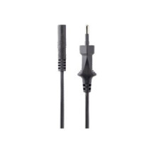 StarTech.com Cavo di Alimentazione CA da 3m, Spina EuroPlug a C7, 2.5A-250V, 18AWG, Cavo Elettrico di Ricambio con spina