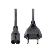 StarTech.com Cavo di Alimentazione CA da 3m, Spina EuroPlug a C7, 2.5A-250V, 18AWG, Cavo Elettrico di Ricambio con spina