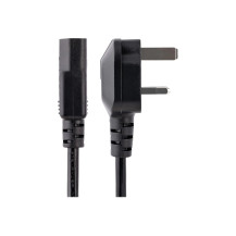 StarTech.com 1 m PC cavo elettrico UK, da BS 1363 a C13, 18AWG, cavo per apparecchiature non termiche - Cavo elettrico - BS 1363