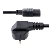 StarTech.com 1 m cavo elettrico C13, EU Schuko a C13, 10A 250V, cavo di rete - Cavo elettrico - CEE 7/7 (S) power