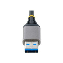 StarTech.com Hub USB a 4 porte, USB 3.0 5 Gbps, alimentato tramite bus, Hub da USB-A a 4x USB-A con ingresso alimentazione ausil