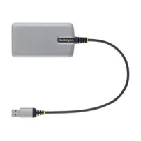 StarTech.com Hub USB a 4 porte, USB 3.0 5 Gbps, alimentato tramite bus, Hub da USB-A a 4x USB-A con ingresso alimentazione ausil