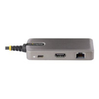 StarTech.com Adattatore multiporta USB-C, HDMI 4K 60Hz con HDR, hub USB 3.0 a 2 porte da 5 Gbps, Power Delivery Pass-Through da
