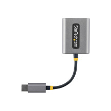 StarTech.com USB-C Divisore di Testina, Adattatore per Due Set di Caschi USB Tipo C con Input Microfono, Adattatore da USB C a 3