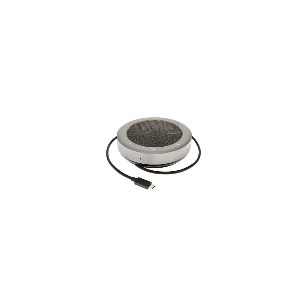 StarTech.com Mini dock per altoparlanti da conferenza USB-C, Altoparlante portatile per sala riunioni e adattatore multiporta, D
