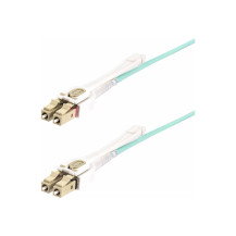 StarTech.com 4m LC/LC-UPC OM4 Multimode Fibra Optica Patch Cavo, Push-Trazione - Patch-Cavo - LC/UPC Multi-Modalit├á (M)