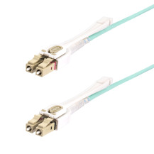 StarTech.com 4m LC/LC-UPC OM4 Multimode Fibra Optica Patch Cavo, Push-Trazione - Patch-Cavo - LC/UPC Multi-Modalit├á (M)