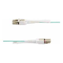 StarTech.com 4m LC/LC-UPC OM4 Multimode Fibra Optica Patch Cavo, Push-Trazione - Patch-Cavo - LC/UPC Multi-Modalit├á (M)