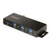 StarTech.com Hub USB gestito a 7 porte con 7x USB-A, resistente con alloggiamento industriale in metallo, protezione da ESD e so
