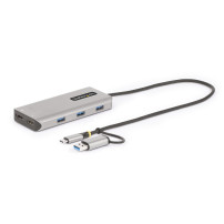 StarTech.com Adattatore multiport USB-A &amp; USB-C, 2x HDMI (4K/1080p)