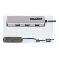 StarTech.com Adattatore multiport USB-A &amp; USB-C, 2x HDMI (4K/1080p)