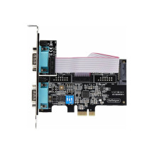 StarTech.com 2-Port Seriale PCIe Scheda, RS232/RS422/RS485