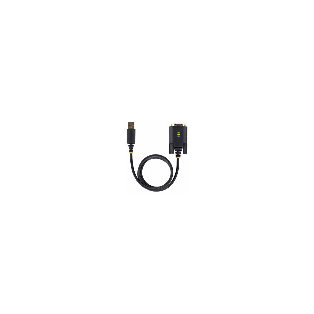 StarTech.com Cavo adattatore seriale USB a null modem da 2 m, FTDI, RS232 - Cavo USB / seriale - USB (M)