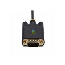 StarTech.com Cavo adattatore seriale USB a null modem da 2 m, FTDI, RS232 - Cavo USB / seriale - USB (M)
