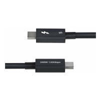 StarTech.com 3ft (1m) Thunderbolt 5 Cable, 80Gbps/120Gbps, Certified - Cavo Thunderbolt - Thunderbolt 5 (M)