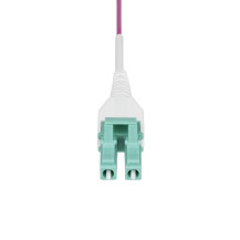 StarTech.com 3m (10ft) LC/LC (UPC) OM4 Multimode Fiber Optic Cable, OFNR - Patch-Kabel - ├¿ stata ripetuta per mancanza di un te