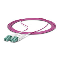 StarTech.com 10m (33ft) LC/LC (UPC) OM4 Multimode Fiber Optic Cable, OFNR - Patch-Kabel - ├¿ stata ripetuta per mancanza di un t