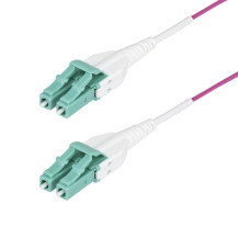 StarTech.com 30m (98.4ft) LC/LC (UPC) OM4 Multimode Fiber Optic Cable - Patch-Kabel - ├¿ stata ripetuta per mancanza di un testo
