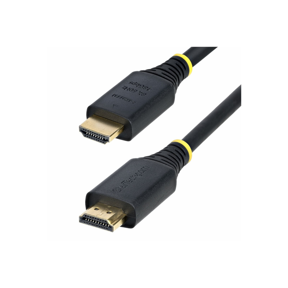 StarTech.com Ultra Alta Velocit├á - Cavo HDMI - HDMI maschile a HDMI maschile - 50 cm - schermato - Nero - passivo, supporto per