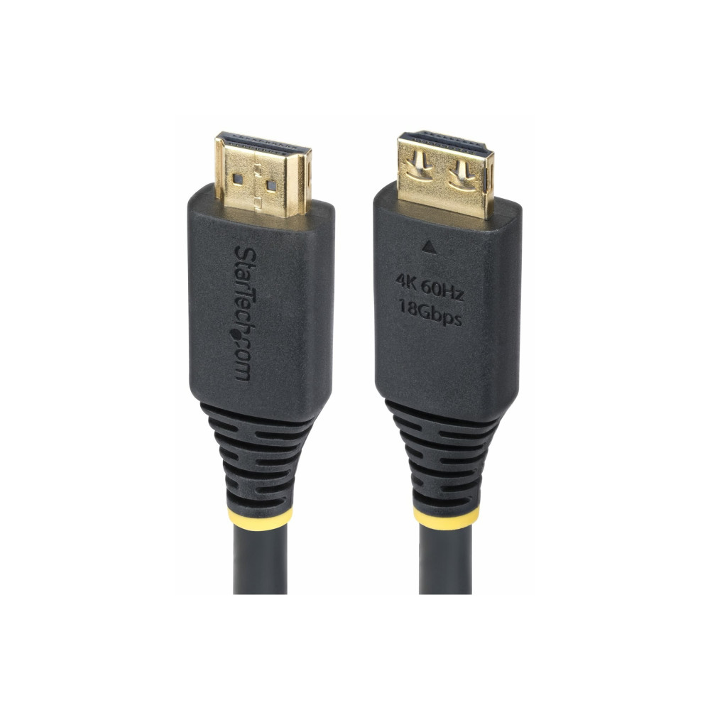 StarTech.com Alta Velocit├á - Cavo HDMI - HDMI maschile a HDMI maschile - 5 m - schermato - Nero - senza halogen, passivo, suppo
