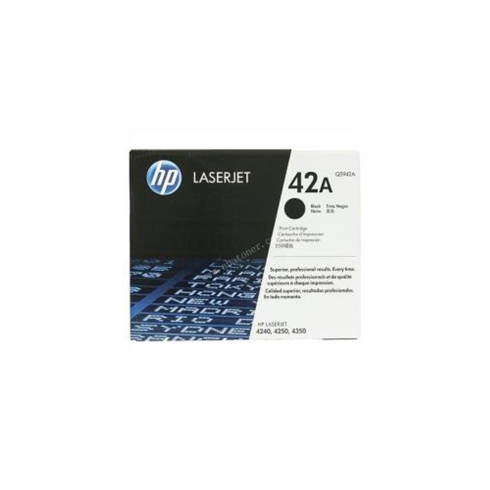 ORIGINAL HP toner nero Q5942A 42A ~10000 Seiten