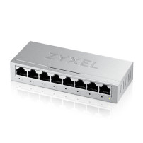 SWITCH 8P GIGABIT ZYXEL METAL CASE 16 GBPS UNMANAGED 8X10/100/1000