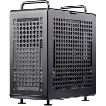 CASE MIDITOWER NO PSU QUBE 540 VETRO SX - ATX MATX MITX - IRON