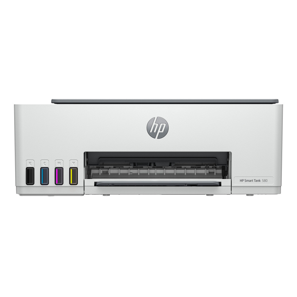 HP Smart Tank 580 All-in-One Printer, Home and home office, Print, copy, scan, Wireless; High-volume printer tank; Print from ph