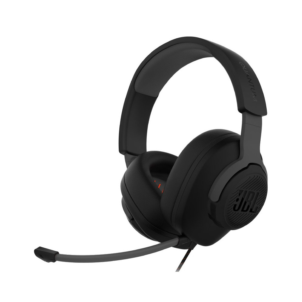 JBL QUANTUM 100 - CUFFIE WIRED CON MICROFONO REMOVIBILE JBLQUANTUM100