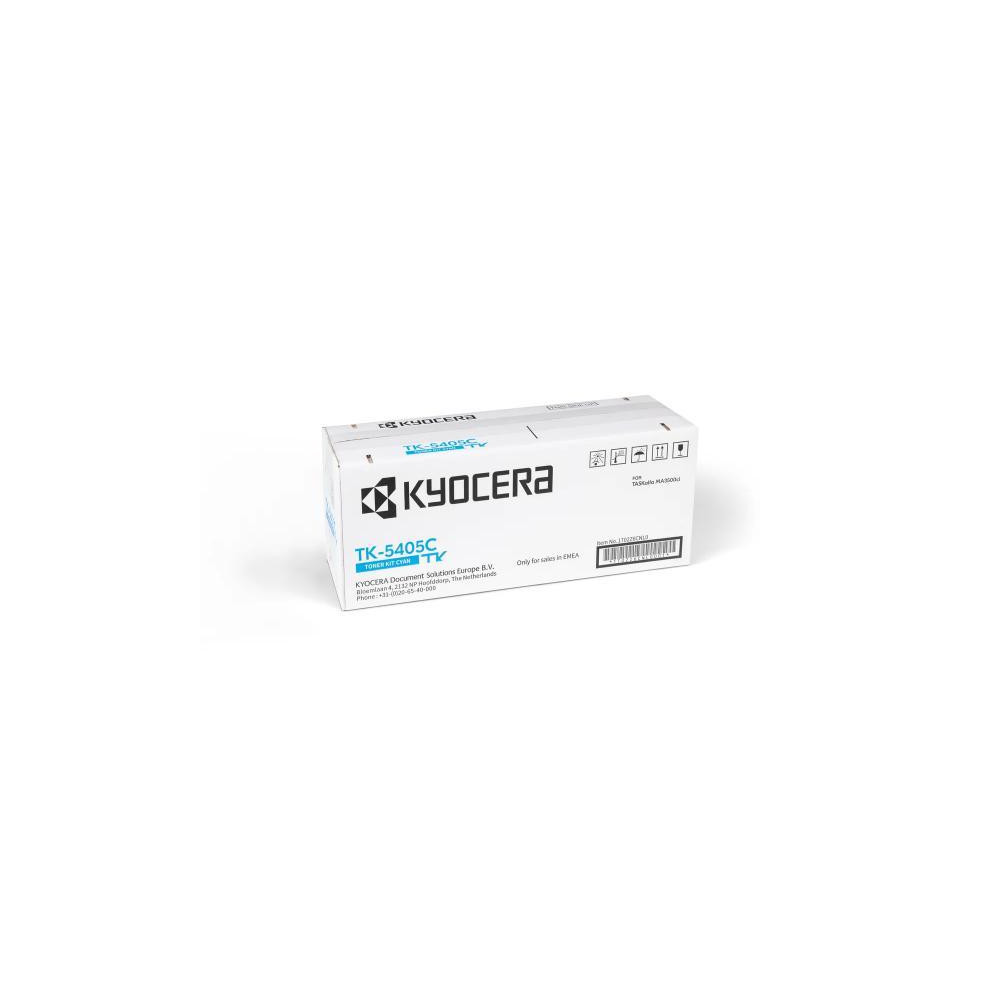ORIGINAL Kyocera toner ciano TK-5405C 1T02Z6CNL0 ~10000 Seiten