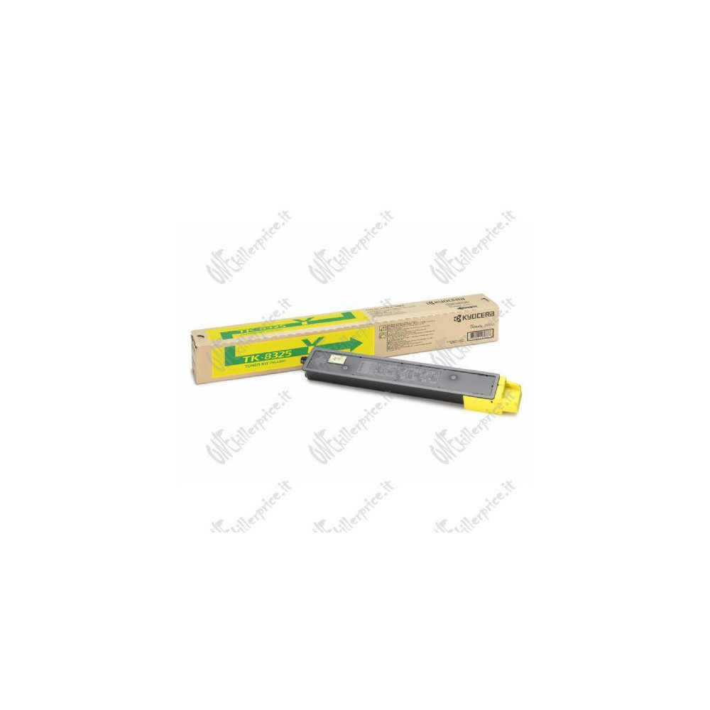ORIGINAL Kyocera toner giallo TK-8325Y 1T02NPANL0 ~12000 Seiten