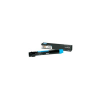 ORIGINAL Lexmark toner ciano X950X2CG X950/952/954 ~22000 Seiten alta capacitÃ