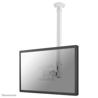 Neomounts FPMA-C100WHITE Supporto monitor/TV a soffitto 10-30" - alt. 79-129 cm
