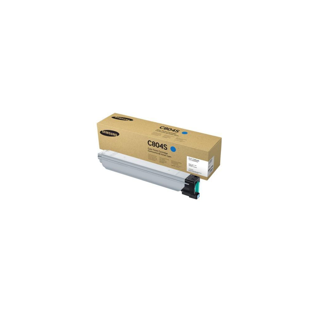 ORIGINAL Samsung toner ciano CLT-C804S SS546A ~15000 Seiten