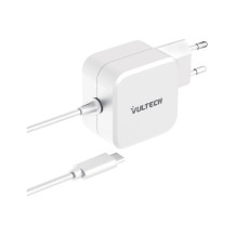 VULTECH AU-67WTC - ALIMENTATORE UNIVERSALE PER NOTEBOOK E SMARTPHONE CON CONNETTORE TYPE-C TECNOLOGIA GAN E FUNZIONE PPS VULAU-6