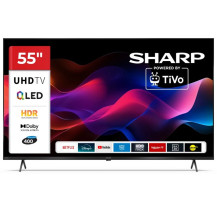 SHARP 55HM5246E - 55"" SMART TV QLED 4K - FRAMELESS - HDR - AUDIO HARMAN KARDON - IT SHA55HM5246E
