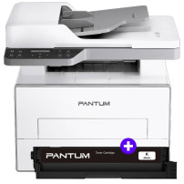 (BUNDLE) PANTUM BM4240ADW - STAMPANTE MULTIFUNZIONE LASER MONOCROMATICA A4 - WiFi + LAN - FRONTE / RETRO AUTO - 33 PPM + TONER O