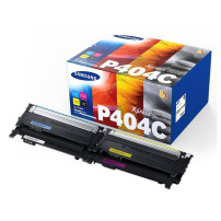 ORIGINAL Samsung Multipack nero / ciano / magenta / giallo CLT-P404C SU365A ~4500 Seiten rainbow kit