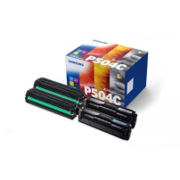 ORIGINAL Samsung Multipack nero / ciano / magenta / giallo CLT-P504C SU400A ~7900 Seiten Rainbow Kit, 4 toner: CLT-K504S + CLT-C