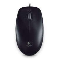 MOUSE LOGITECH "B100 Mouse Black USB" 3 tasti 800dpi oem
