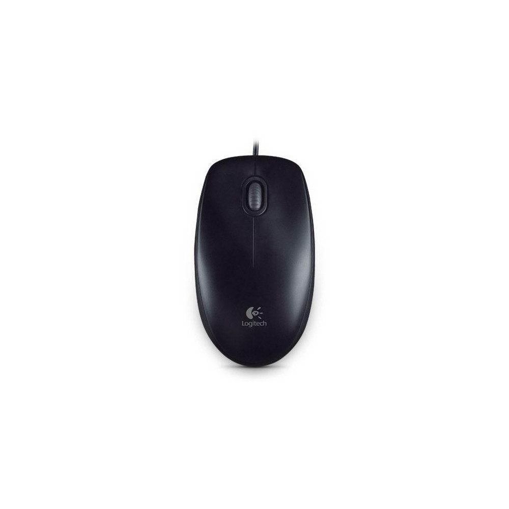 MOUSE LOGITECH "B100 Mouse Black USB" 3 tasti 800dpi oem