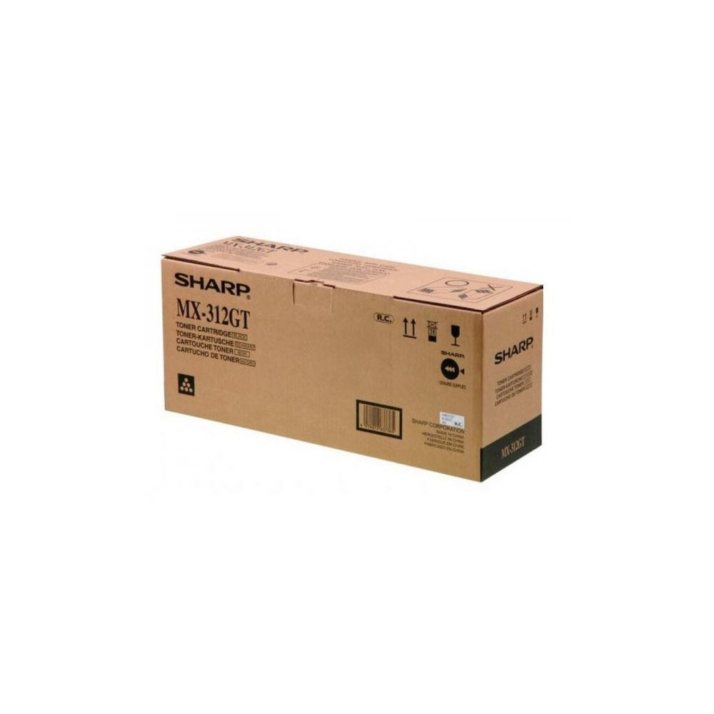 ORIGINAL Sharp toner nero MX-312GT ~25000 Seiten