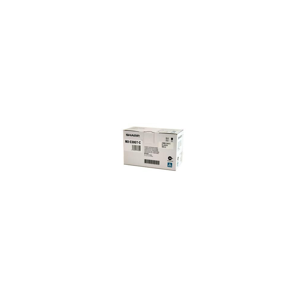 ORIGINAL Sharp toner ciano MX-C30GTC ~6000 Seiten