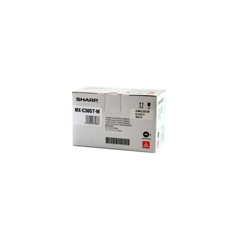 ORIGINAL Sharp toner magenta MX-C30GTM ~6000 Seiten